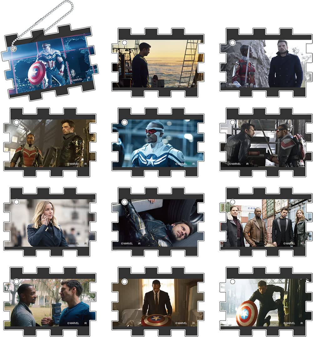 マーベル　アベンジャーズ　ブロマイドくフォトコレクション　ウィンターソルジャー Amazon.co.jp: MARVEL ファルコン＆ウィンター・ソルジャー ブラインド